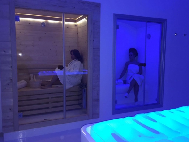 sauna e bagno turco presso centro la Violetta -Napoli