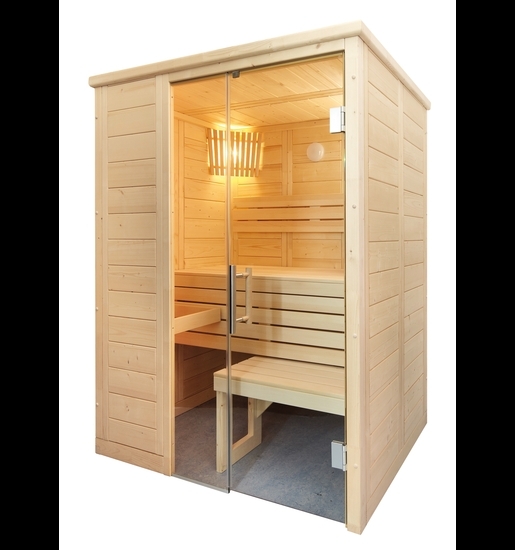 Cabina sauna assemblabile mod . Sentio