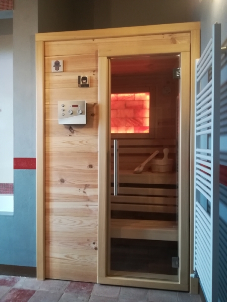 Bio sauna con quadro di sale - Villa privata (ASTI)