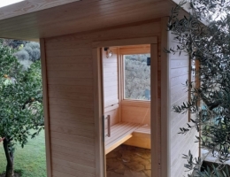 Sauna per esterno-Villa Privata- Sorrento