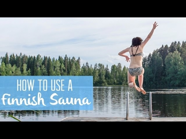 Traditional Finnish sauna experience