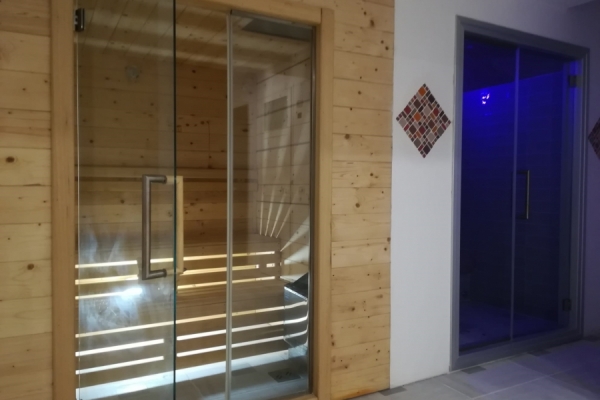 SAUNA E BAGNO TURCO A SCHIERA-con Zona Relax