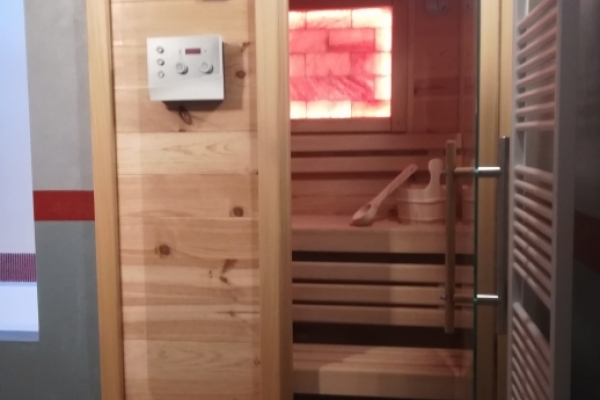 Vendita Sauna per casa con QUADRO DI SALE per Haloterapia&Cromoterapia/ SUOMISAUNA