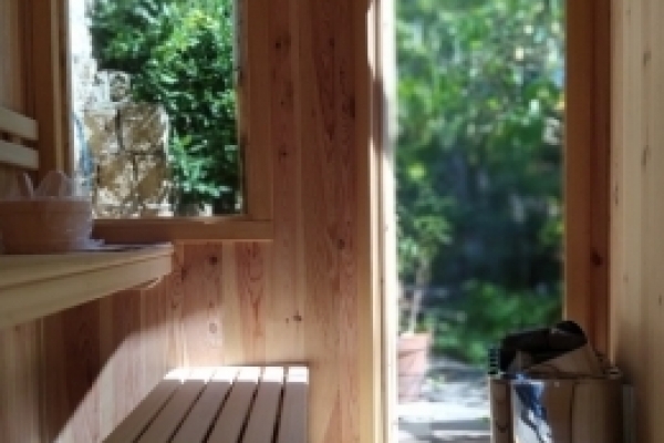 SUOMISAUNA -SAUNA FINLANDESE Per Giardino