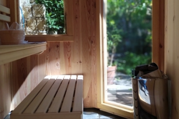 SAUNA IN TERRAZZA-Idee  Design 2021