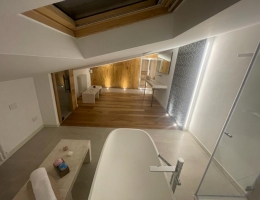 Sauna in Mansarda