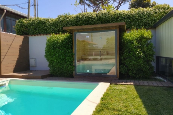 SAUNA da Giardino SU MISURA-Private House/Napoli