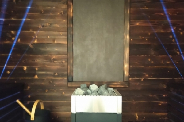 Prima SAUNA in Italia  con Tecnica SHOU SUGI BAN by SUOMISAUNA