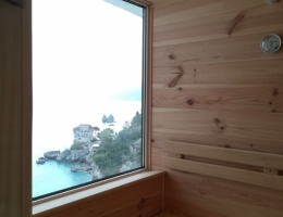 SAUNA CON VISTA (Costiera Amalfitana)
