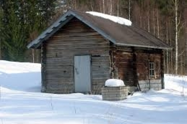 SAUNA PER ESTERNO con Stufa a Legna/VENDITA